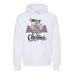 Merry Christmas Pretty And Pink Premium Hoodie