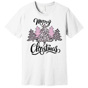 Merry Christmas Pretty And Pink Premium T-Shirt