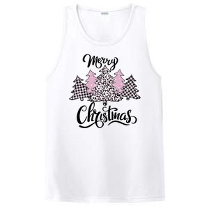 Merry Christmas Pretty And Pink PosiCharge Competitor Tank