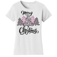 Merry Christmas Pretty And Pink Women's T-Shirt