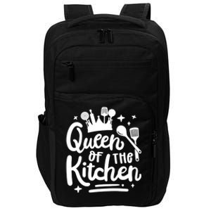 Mom Cooking Queen Of Kitchen Baking Kitchen Mom Mother's Day Gift Impact Tech Backpack