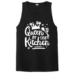 Mom Cooking Queen Of Kitchen Baking Kitchen Mom Mother's Day Gift PosiCharge Competitor Tank