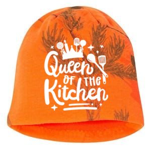 Mom Cooking Queen Of Kitchen Baking Kitchen Mom Mother's Day Gift Kati - Camo Knit Beanie