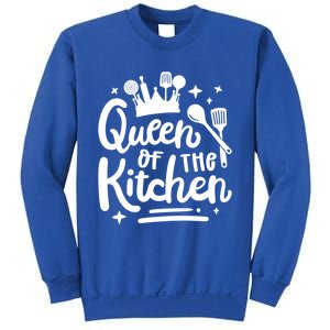 Mom Cooking Queen Of Kitchen Baking Kitchen Mom Mother's Day Gift Sweatshirt