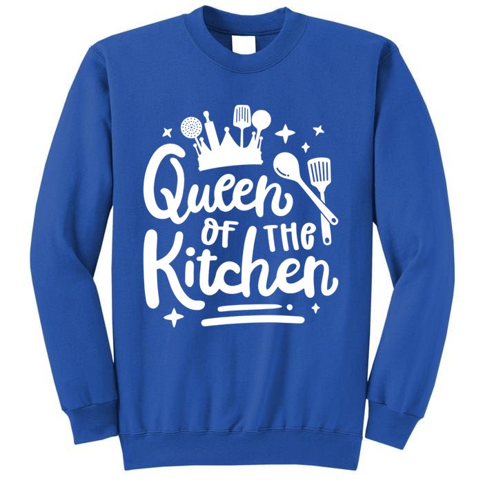 Mom Cooking Queen Of Kitchen Baking Kitchen Mom Mother's Day Gift Sweatshirt