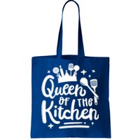 Mom Cooking Queen Of Kitchen Baking Kitchen Mom Mother's Day Gift Tote Bag