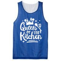 Mom Cooking Queen Of Kitchen Baking Kitchen Mom Mother's Day Gift Mesh Reversible Basketball Jersey Tank