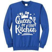 Mom Cooking Queen Of Kitchen Baking Kitchen Mom Mother's Day Gift Tall Sweatshirt