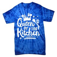 Mom Cooking Queen Of Kitchen Baking Kitchen Mom Mother's Day Gift Tie-Dye T-Shirt