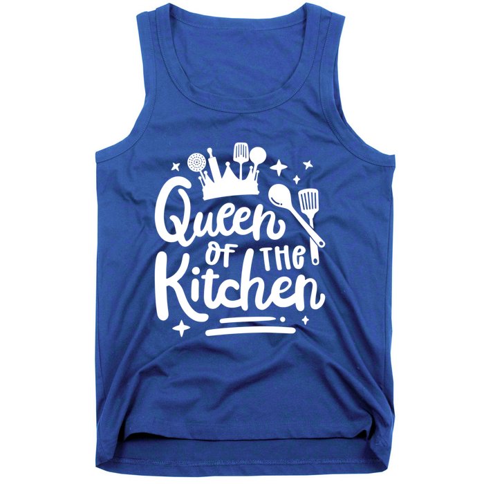 Mom Cooking Queen Of Kitchen Baking Kitchen Mom Mother's Day Gift Tank Top