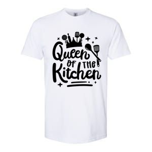 Mom Cooking Queen Of Kitchen Baking Kitchen Mom Mother's Day Gift Softstyle CVC T-Shirt