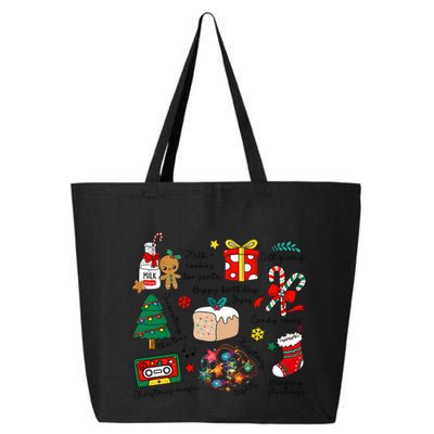 Merry Christmas Quote Happy Birthday Jesus 25L Jumbo Tote