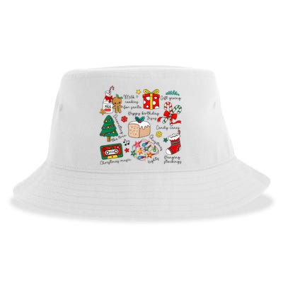 Merry Christmas Quote Happy Birthday Jesus Sustainable Bucket Hat