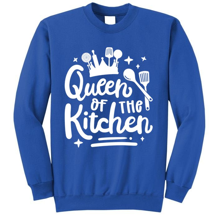 Mom Cooking Queen Of Kitchen Baking Kitchen Mom Mothers Day Gift Sweatshirt