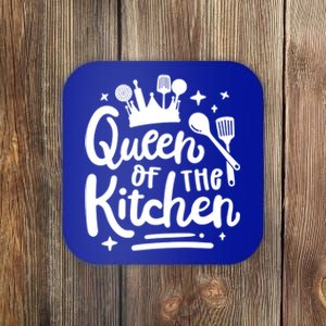 Mom Cooking Queen Of Kitchen Baking Kitchen Mom Mothers Day Gift Coaster