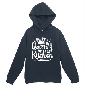 Mom Cooking Queen Of Kitchen Baking Kitchen Mom Mothers Day Gift Urban Pullover Hoodie