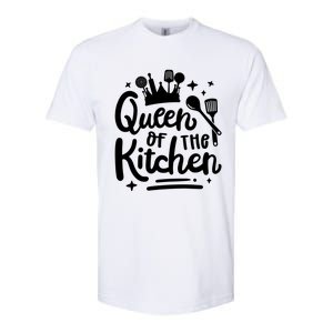 Mom Cooking Queen Of Kitchen Baking Kitchen Mom Mothers Day Gift Softstyle CVC T-Shirt