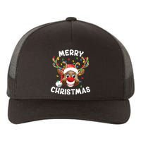 Merry Christmas Reindeer Squad Family Pajama Teen Boy Yupoong Adult 5-Panel Trucker Hat