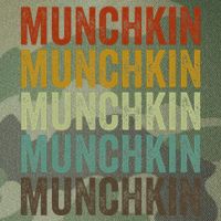 Munchkin Cat Retro Legacy Tie Dye Trucker Hat