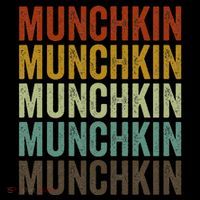 Munchkin Cat Retro Button