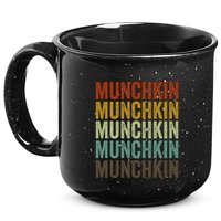 Munchkin Cat Retro 15oz Campfire Ceramic Mug
