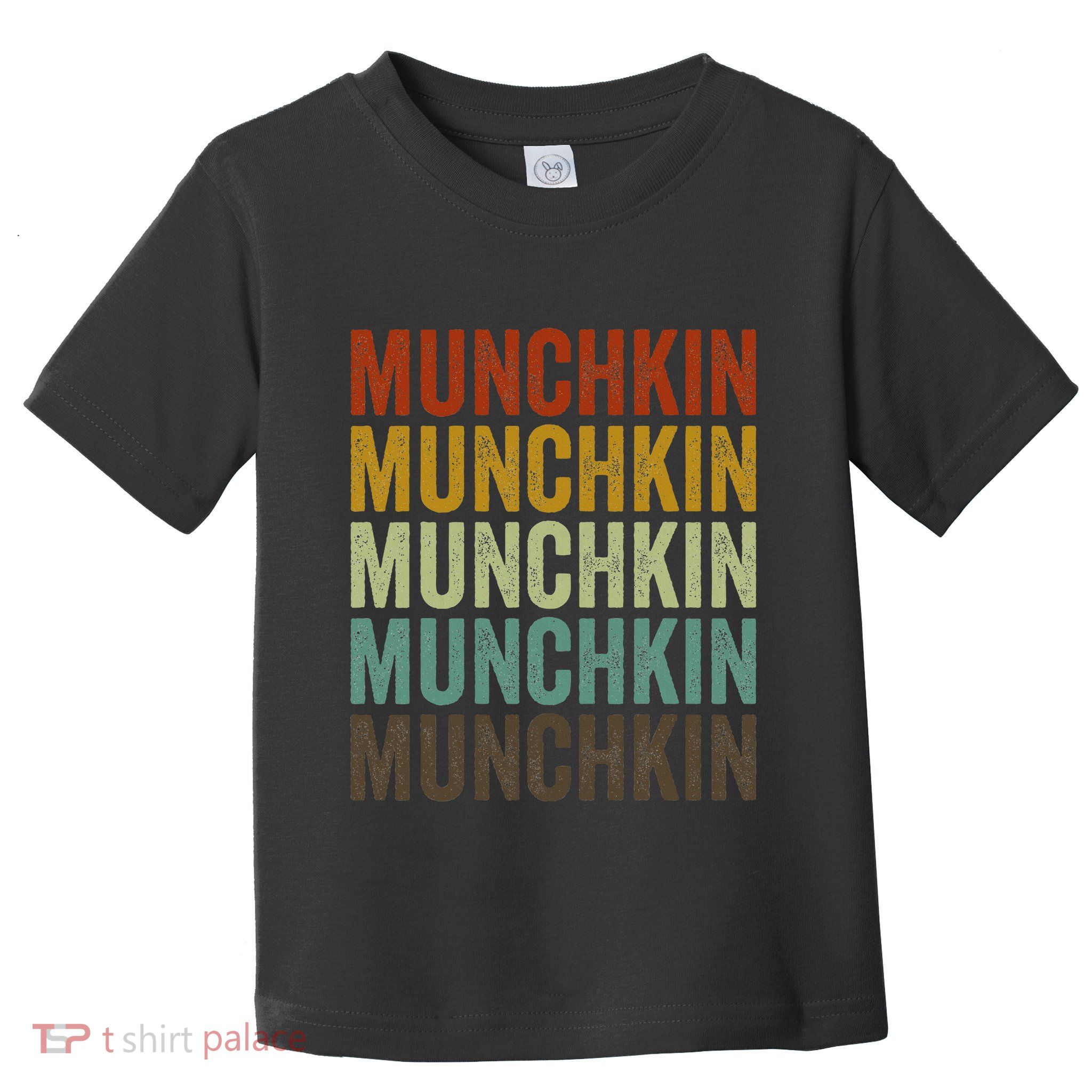 Munchkin Cat Retro Toddler T-Shirt