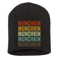 Munchkin Cat Retro Short Acrylic Beanie