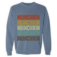 Munchkin Cat Retro Garment-Dyed Sweatshirt