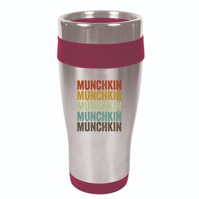 Munchkin Cat Retro 16oz Travel Tumbler