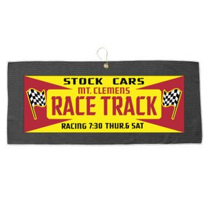 Mt Cle Race Track Funny Gift Large Microfiber Waffle Golf Towel