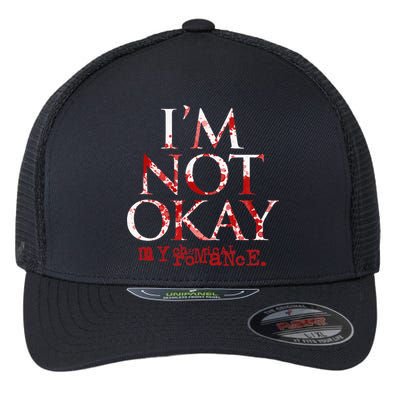 My C.H.E.M.I.Ca.L. Romance Im Not Ok Flexfit Unipanel Trucker Cap