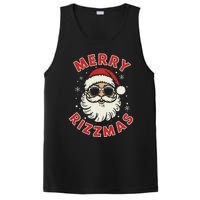 Merry Christmas Rizz Cool Santa Sunglasses Xmas Pjs PosiCharge Competitor Tank