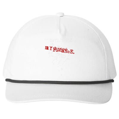 My Chemical R.O.M.A.N.C.E Lets All Be Friends Snapback Five-Panel Rope Hat