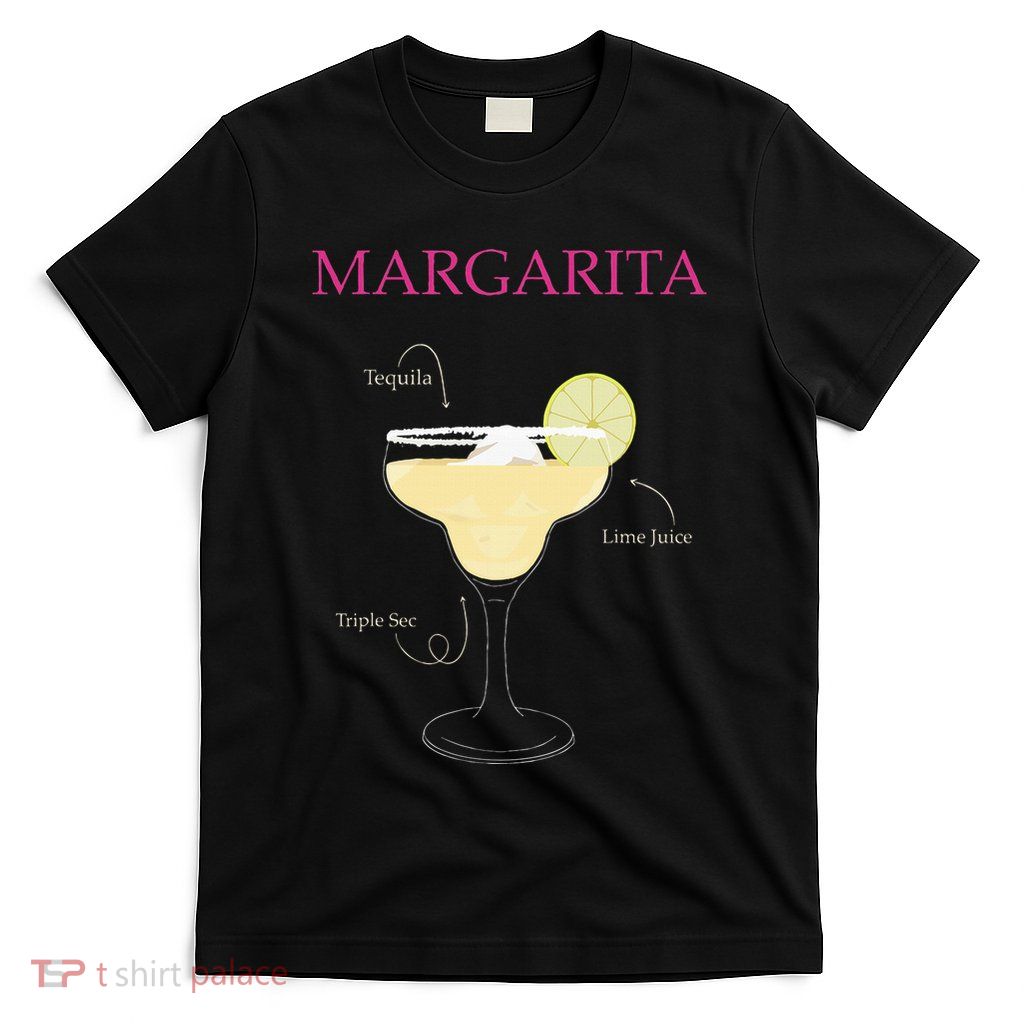 Margarita Cocktail Recipe T-Shirt