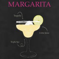 Margarita Cocktail Recipe 11oz C Handle Ceramic Mug