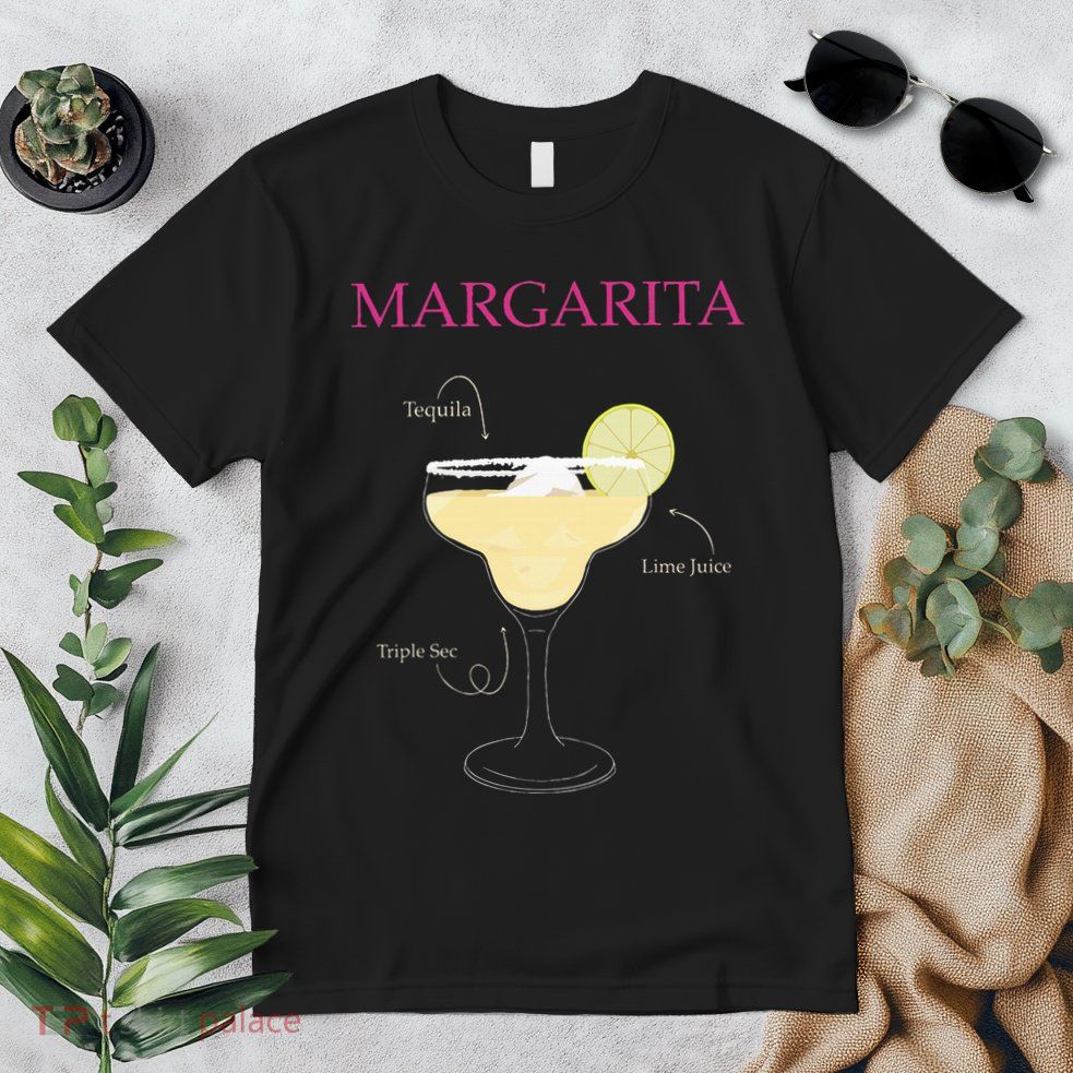Margarita Cocktail Recipe Premium T-Shirt