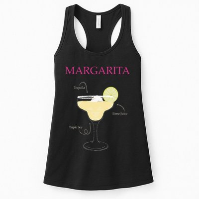 Margarita Cocktail Recipe Womens Tank Top