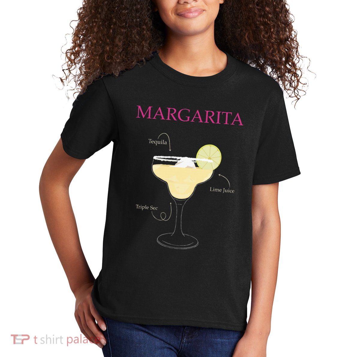 Margarita Cocktail Recipe Kids T-Shirt