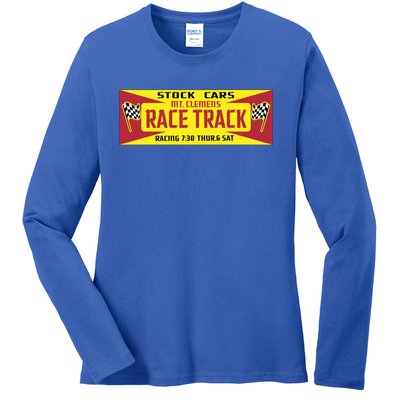 Mt Cle Race Track Gift Ladies Long Sleeve Shirt