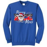 Merry Christmas Race Car Xmas Racing Santa Claus Pajamas Sweatshirt