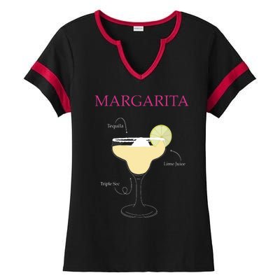 Margarita Cocktail Recipe Ladies Halftime Notch Neck Tee