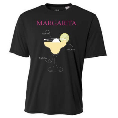 Margarita Cocktail Recipe Cooling Performance Crew T-Shirt