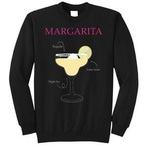 Margarita Cocktail Recipe Sweatshirt