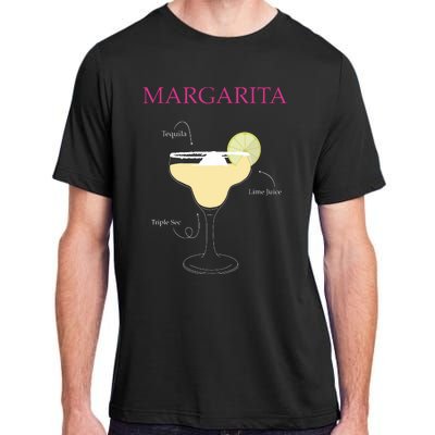 Margarita Cocktail Recipe Adult ChromaSoft Performance T-Shirt