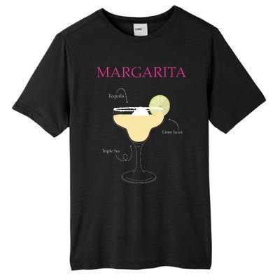 Margarita Cocktail Recipe Tall Fusion ChromaSoft Performance T-Shirt