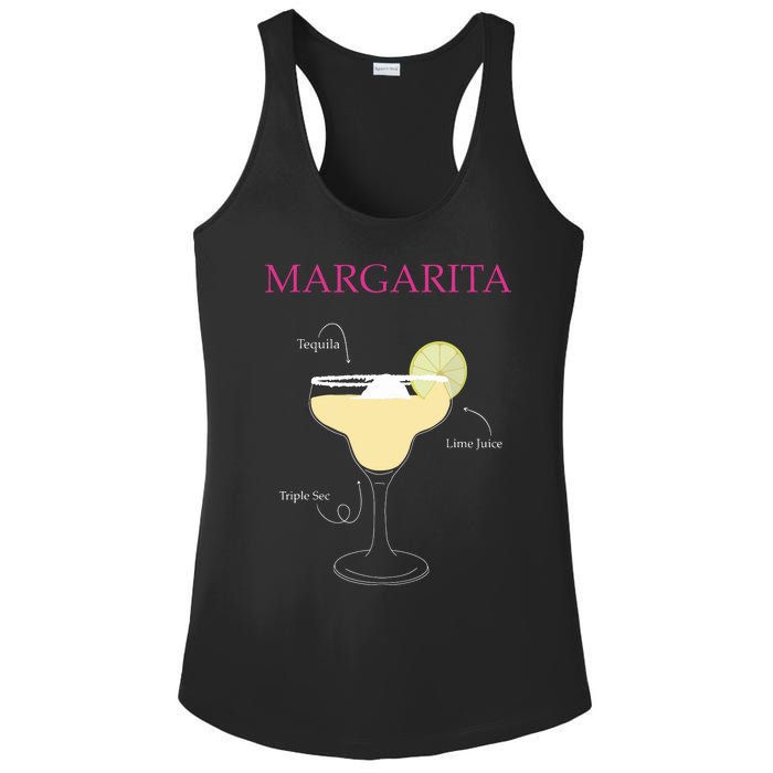 Margarita Cocktail Recipe Ladies PosiCharge Competitor Racerback Tank