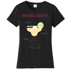 Margarita Cocktail Recipe Women's T-Shirt