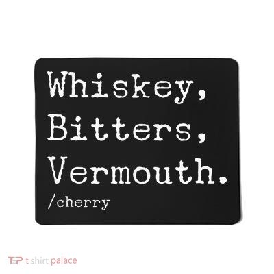 Manhattan Cocktail Recipe Mousepad