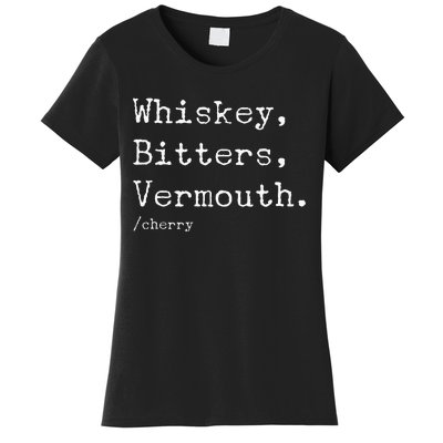 Manhattan Cocktail Recipe Women's T-Shirt