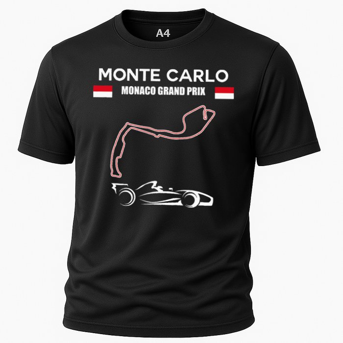 Monte Carlo Race Track Formula Racing Car Monaco Main Price Performance Shirt